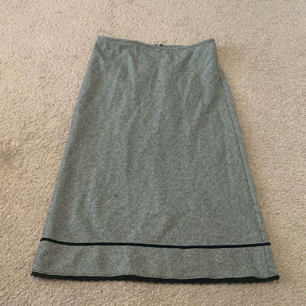 LOFT size 10 Mid Calf‎ A Line Skirt
